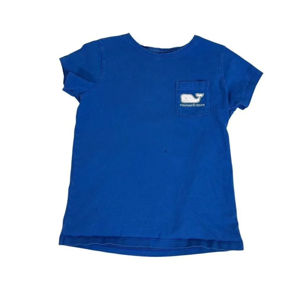Vineyard Vines clover t-shirt size Small (7-8) SPOTS
